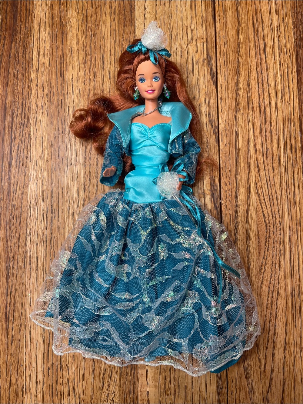 Emerald green Barbie